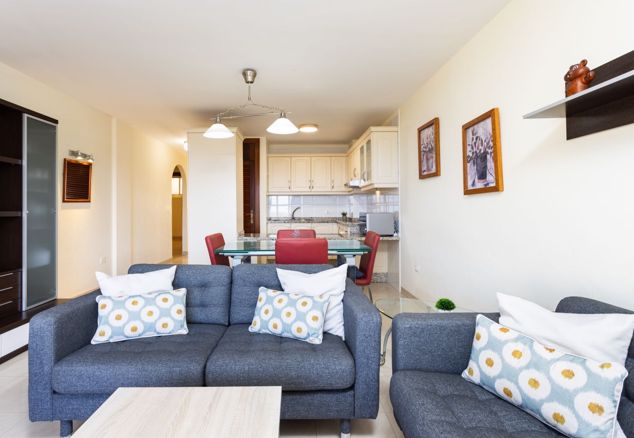 Apartamento en Adeje - Great sea view vacation home 2bd&pool. Sol Paraí