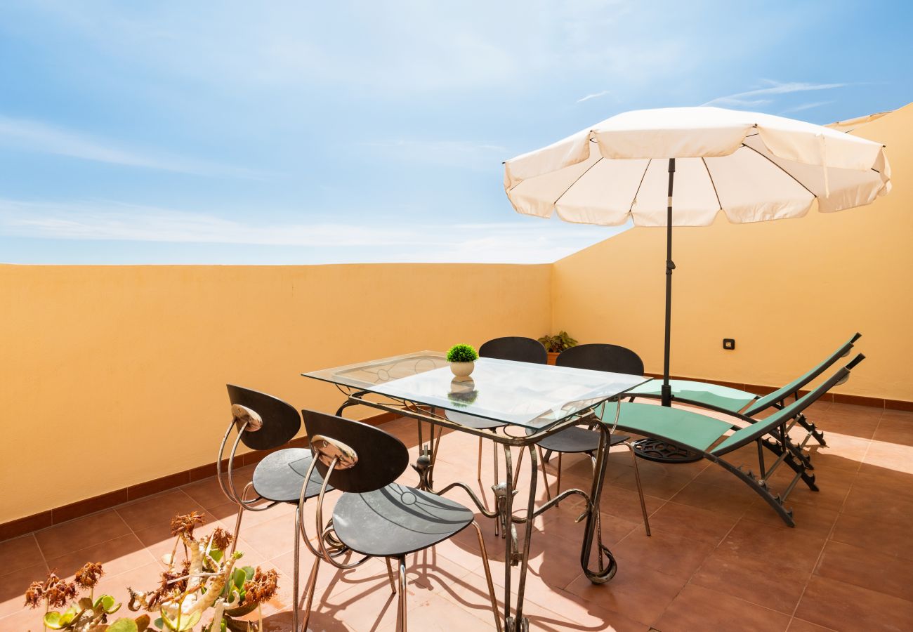 Apartamento en Guía de Isora - Nice duplex with sea views & terrace in Alcalá