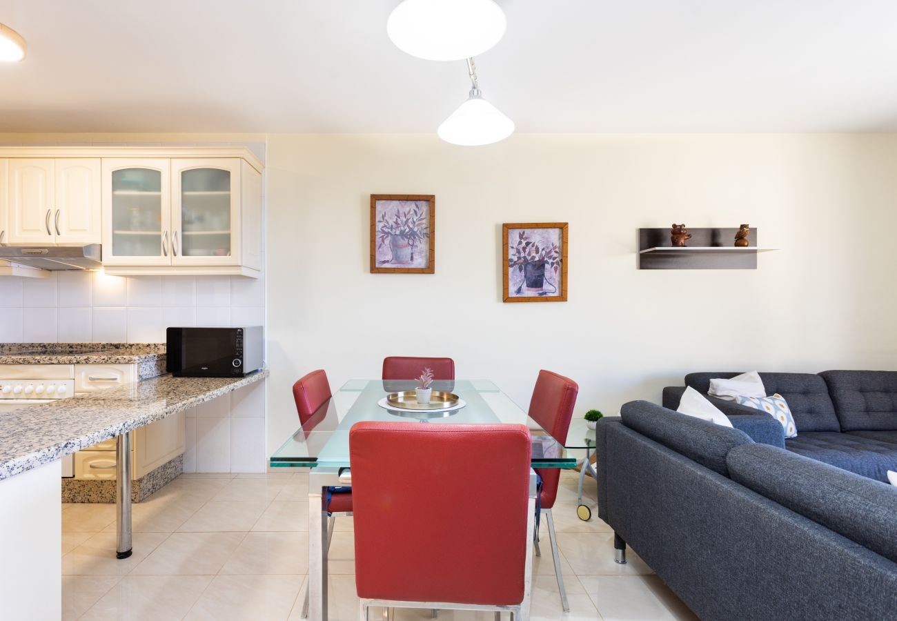 Apartment in Adeje - Great sea view vacation home 2bd&pool. Sol Paraí