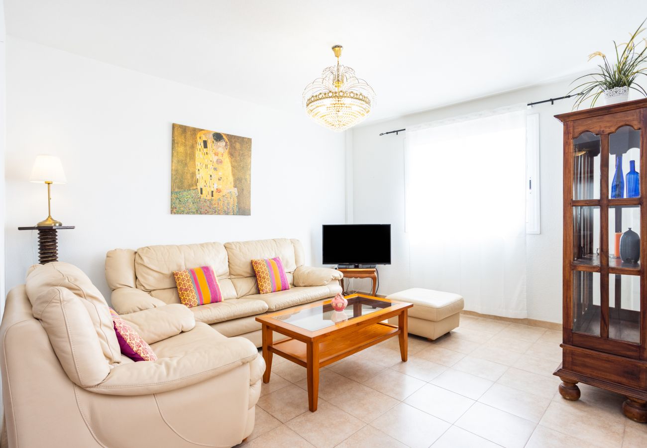 Apartment in Guía de Isora - Nice duplex with sea views & terrace in Alcalá