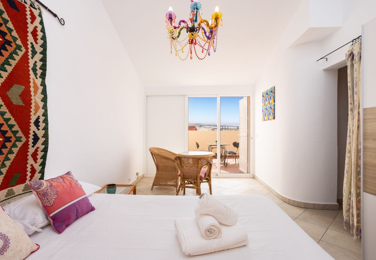 Appartement à Guía de Isora - Nice duplex with sea views & terrace in Alcalá